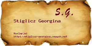 Stiglicz Georgina névjegykártya